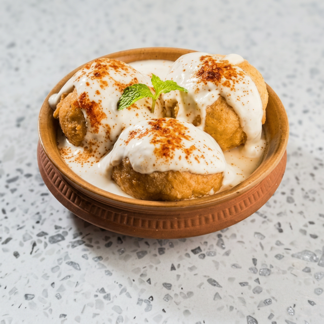 Aloo Tikki Chana Chaat.