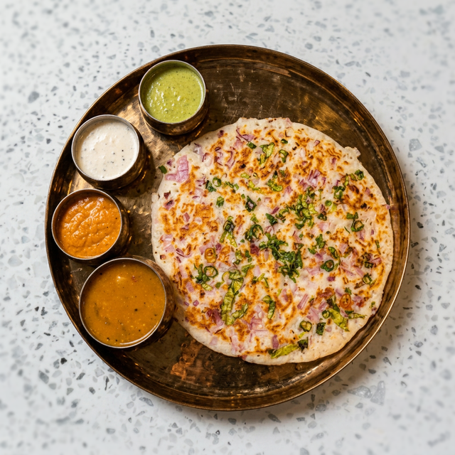 Onion Uttapam.