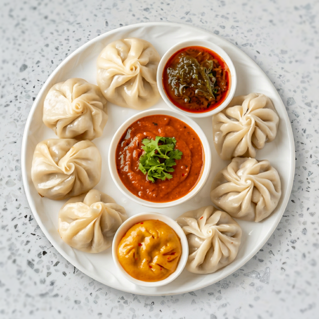 Vegetable Momos (Fried/Steamed).